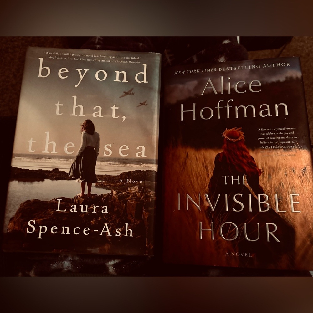 2 hardcover books